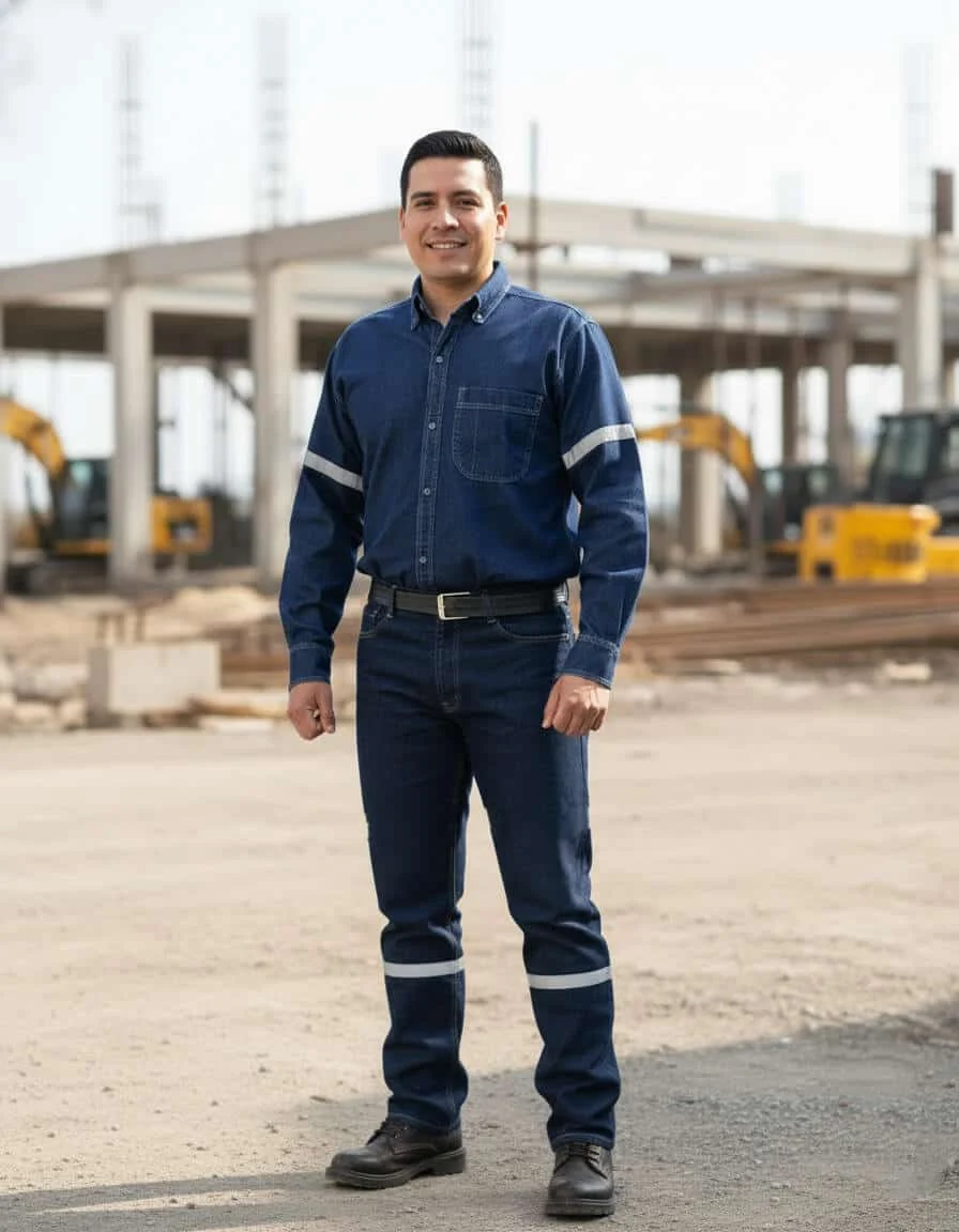 Uniforme industrial completo para empresas